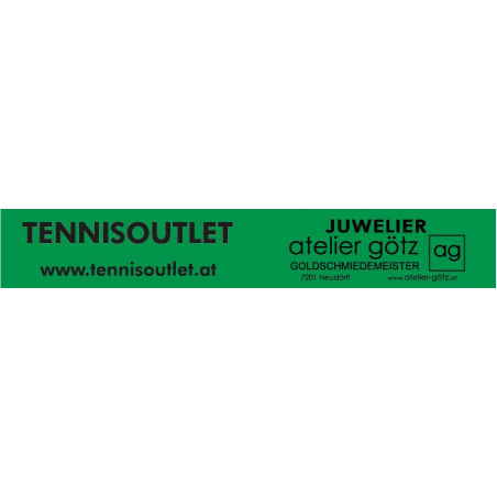 Windplane Tennisoutlet 12 x 2m Grün