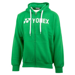 Yonex Logo Zipp-Hoodie Grün
