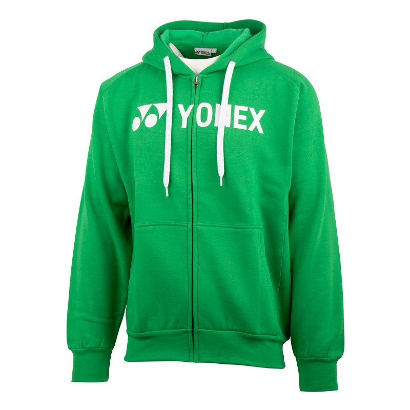 Yonex Logo Zipp-Hoodie Grün