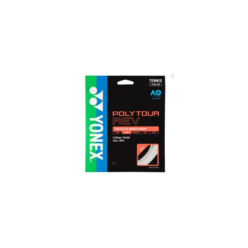 Yonex Poly Tour Rev Weiss 12m
