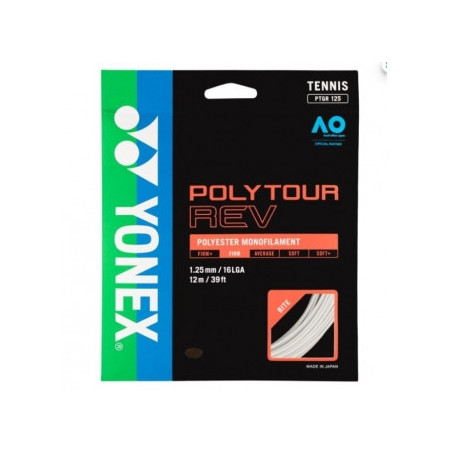 Yonex Poly Tour Rev Weiss 12m