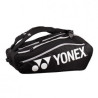 Yonex 23 Club Line Racket Bag 12pcs Schwarz