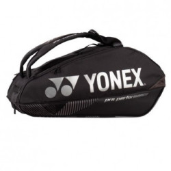 Yonex 24 Pro Racket Bag 9er Schwarz