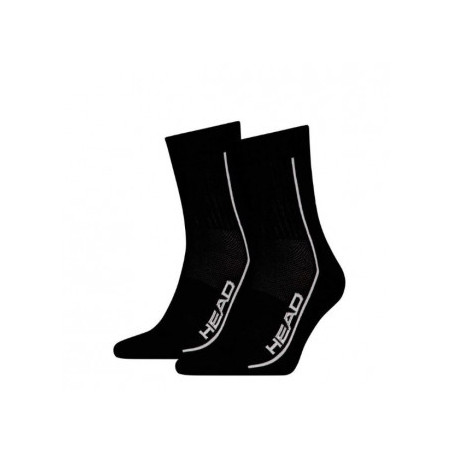 Head 2P PERFORMANCE Short Crew Schwarz