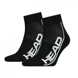 Head 2P Stripe Quarter Schwarz