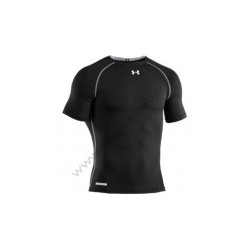Under Armour HG Sonic Compression T-Shirt Schwarz
