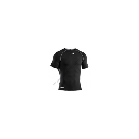 Under Armour HG Sonic Compression T-Shirt Schwarz