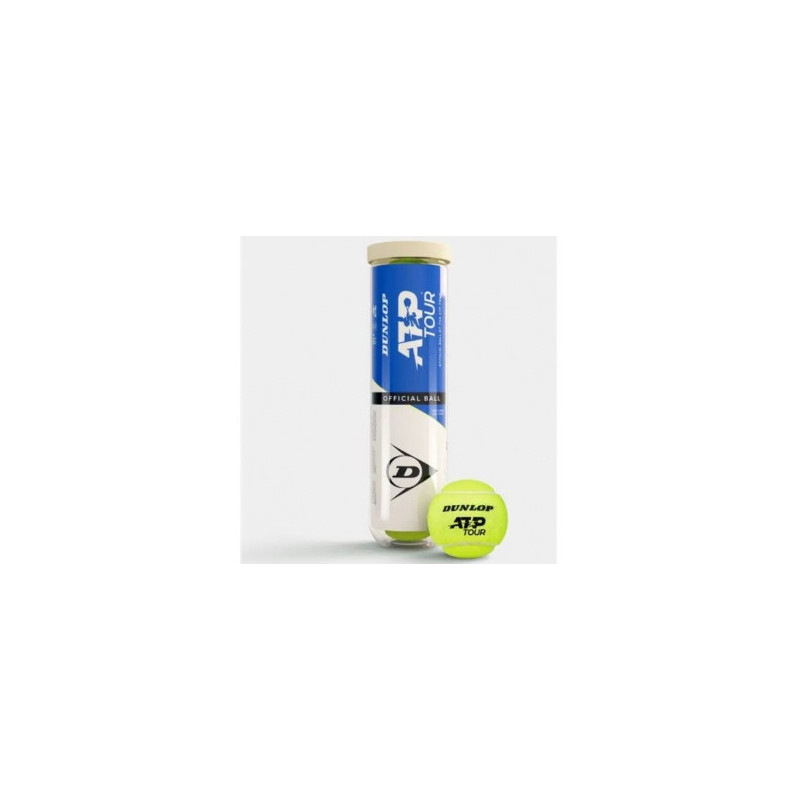 Dunlop ATP Tour 4er Tennisbälle Dose