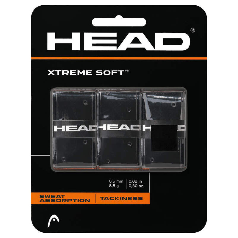 Head XtremeSoft Grip 3er Schwarz