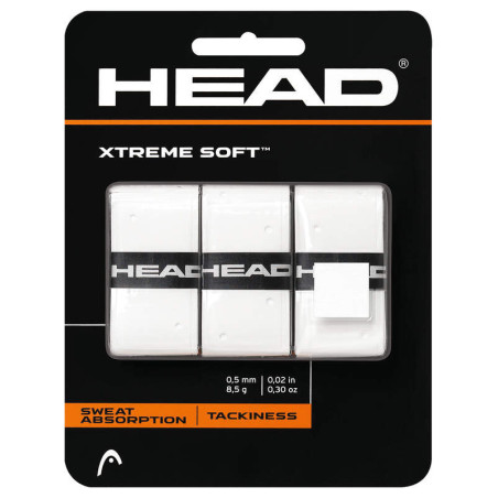 Head XtremeSoft Grip 3er Weiss
