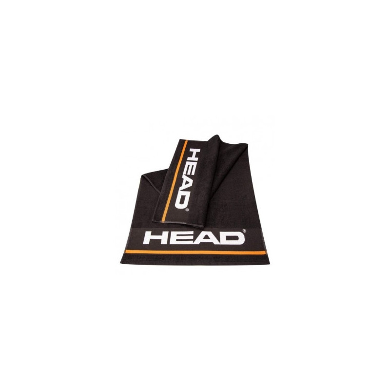 Head Handtuch L Schwarz