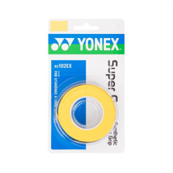 Yonex Super Grap Overgrip 3er gelb