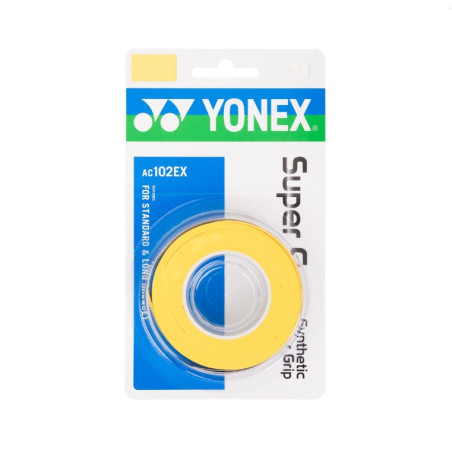 Yonex Super Grap Overgrip 3er gelb