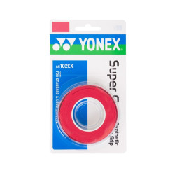 Yonex Super Grap Overgrip 3er rot