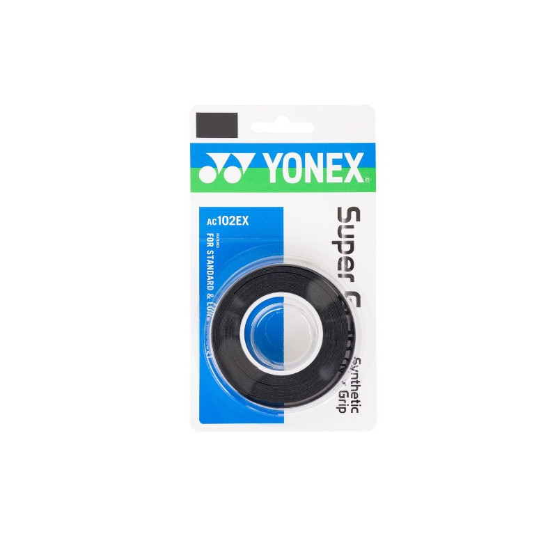 Yonex Super Grap Overgrip 3er schwarz