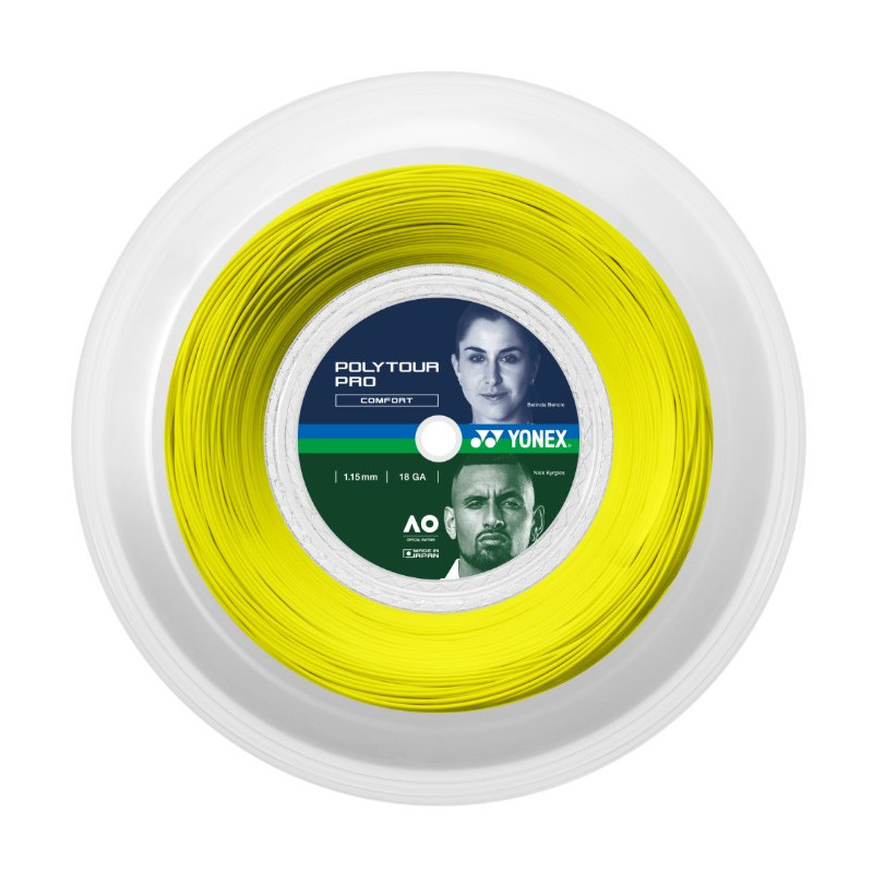 Yonex Poly Tour Pro 200m gelb