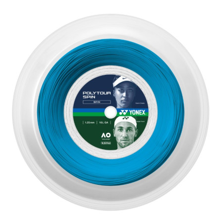 Yonex Poly Tour Spin 200m blau