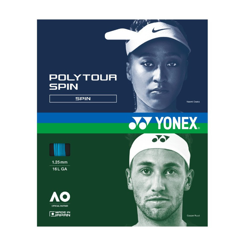 Yonex Poly Tour Spin Blau 12m